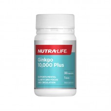 Nutralife 纽乐 银杏精华胶囊10,000mg 30粒（保质期：2024.04）